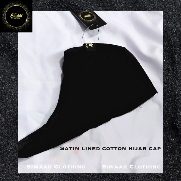 Hijab cap (satin lined)