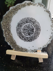 Resin table frames