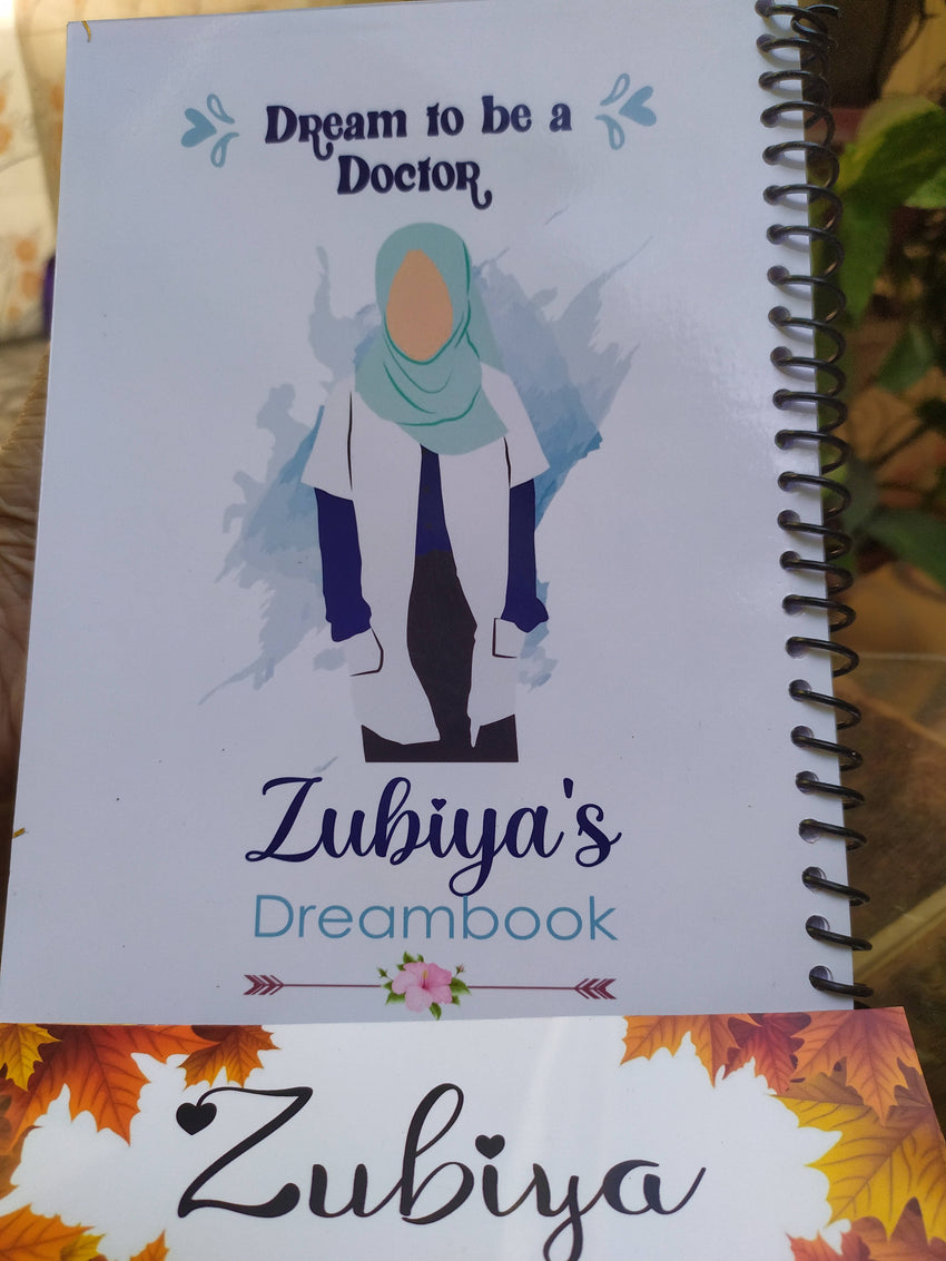 Female Doctor Customized Notebook