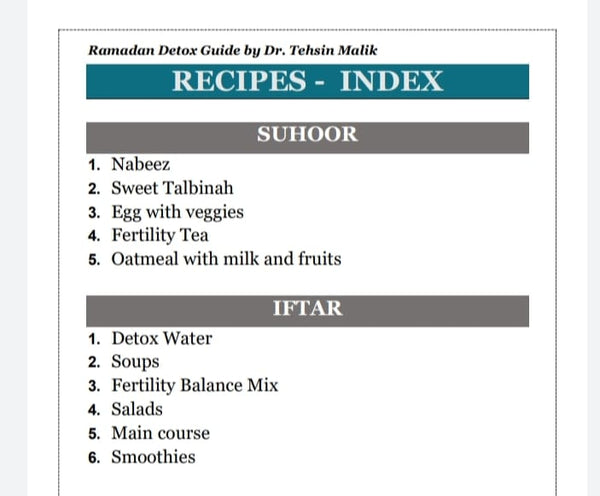 pcos ramadan diet plan