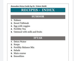 pcos ramadan diet plan