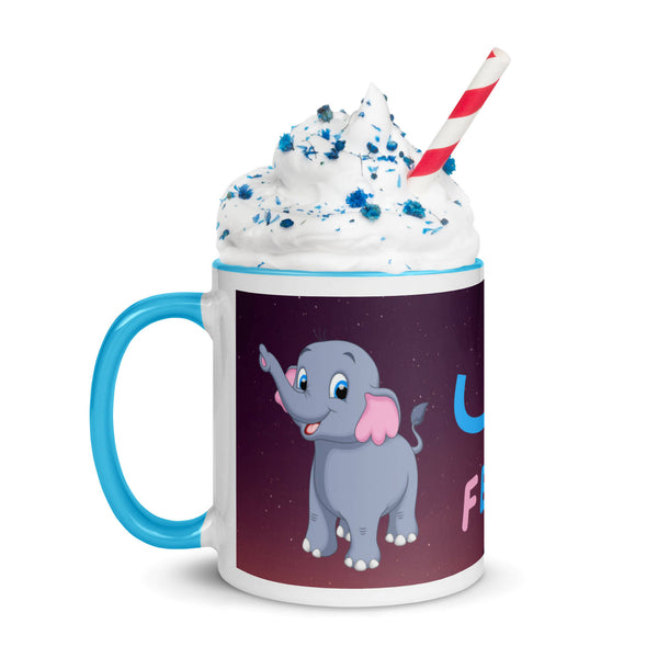 Kids Arabic Learning Mug ف