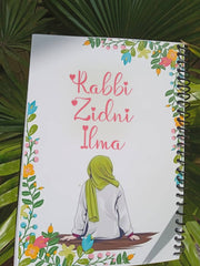 Green Hijabi Customized Notebook