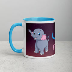 Kids Arabic Learning Mug ف
